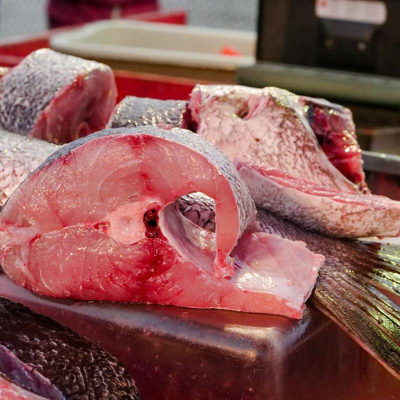 Rohu Fish (Rui), cut, frozen